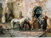 unknow artist Arab or Arabic people and life. Orientalism oil paintings 155 oil painting reproduction